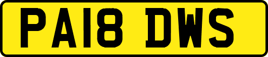 PA18DWS