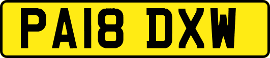 PA18DXW