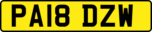 PA18DZW