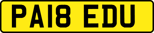 PA18EDU