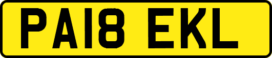 PA18EKL