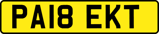 PA18EKT