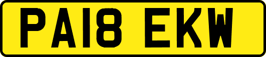 PA18EKW