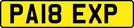PA18EXP