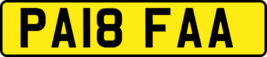 PA18FAA
