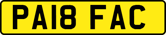 PA18FAC
