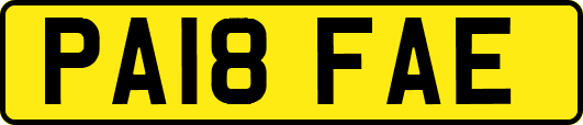 PA18FAE
