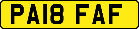 PA18FAF