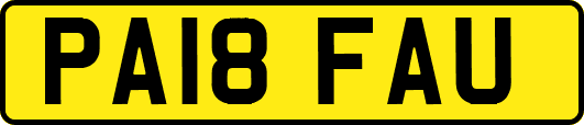 PA18FAU