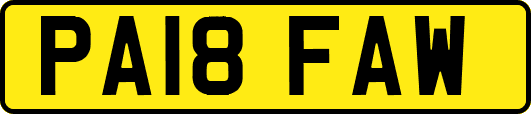 PA18FAW