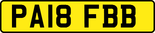 PA18FBB