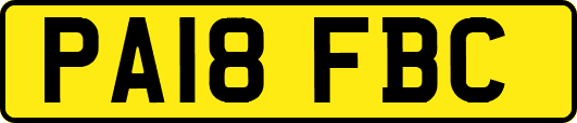 PA18FBC