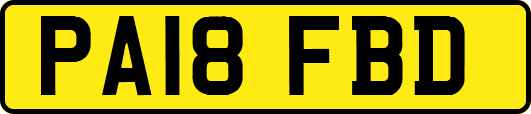 PA18FBD