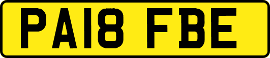 PA18FBE
