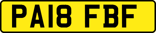 PA18FBF