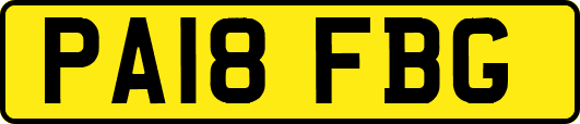 PA18FBG
