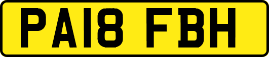 PA18FBH