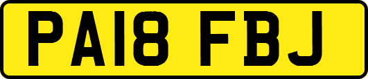 PA18FBJ