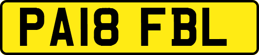 PA18FBL