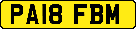 PA18FBM
