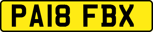 PA18FBX