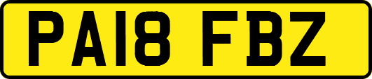 PA18FBZ