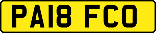 PA18FCO