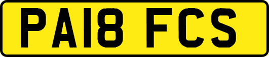 PA18FCS