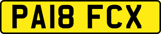 PA18FCX