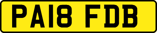 PA18FDB