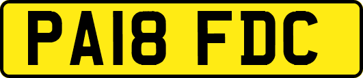 PA18FDC