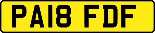 PA18FDF