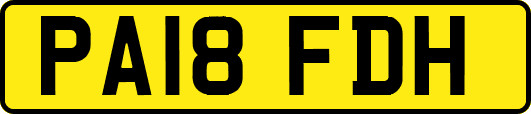 PA18FDH