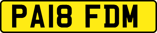 PA18FDM