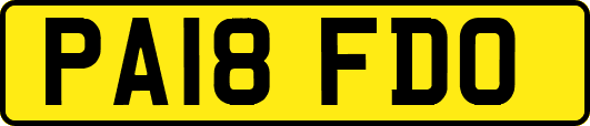 PA18FDO