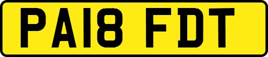 PA18FDT