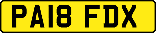 PA18FDX