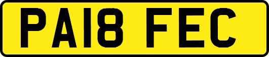 PA18FEC