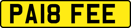 PA18FEE