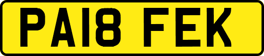 PA18FEK
