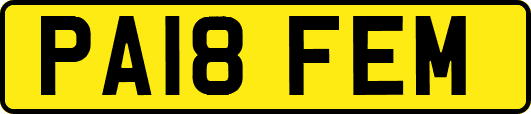 PA18FEM