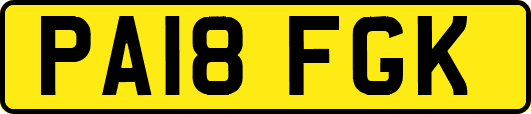 PA18FGK