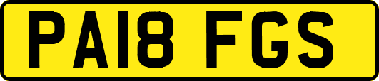 PA18FGS