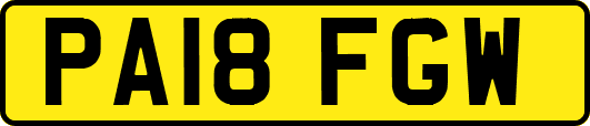 PA18FGW