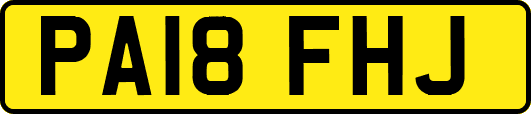 PA18FHJ