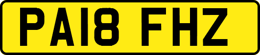 PA18FHZ