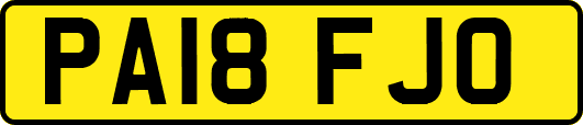 PA18FJO