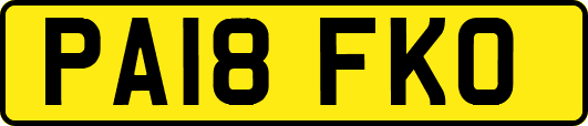 PA18FKO