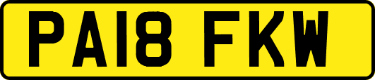 PA18FKW