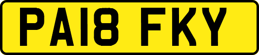 PA18FKY